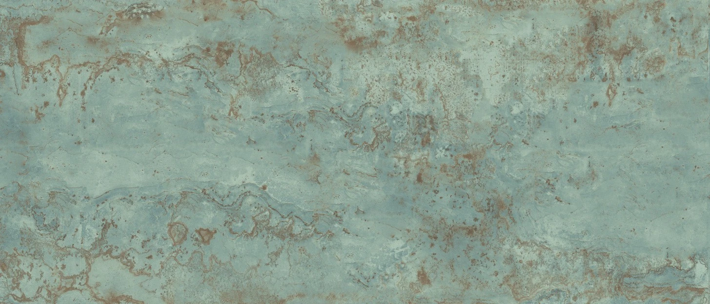 Универсальная плитка (керамогранит) Apavisa Zinc Green Natural 119.3x280 см