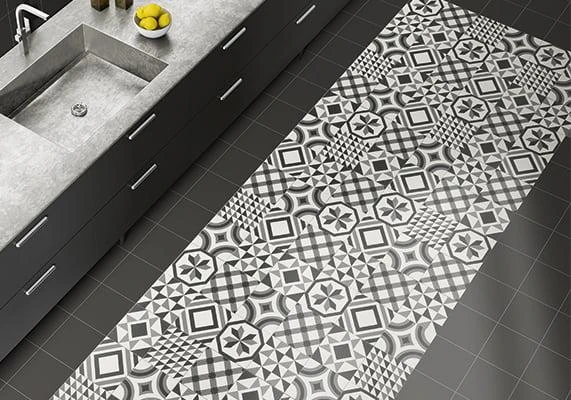 Универсальная плитка (керамогранит) Mainzu Trinity Black 20x20 см