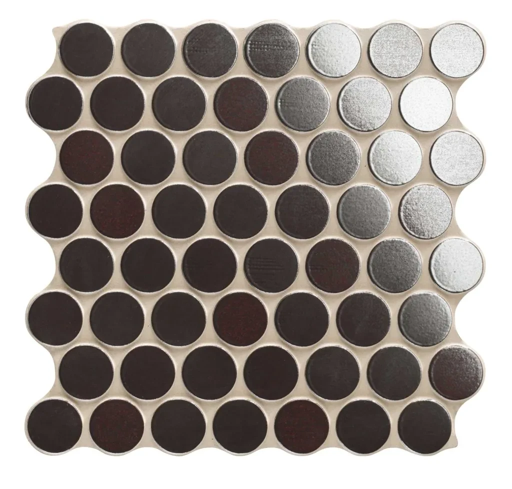 Настенная плитка (из керамогранита) Realonda Circle Metal 30.9x30.9 см