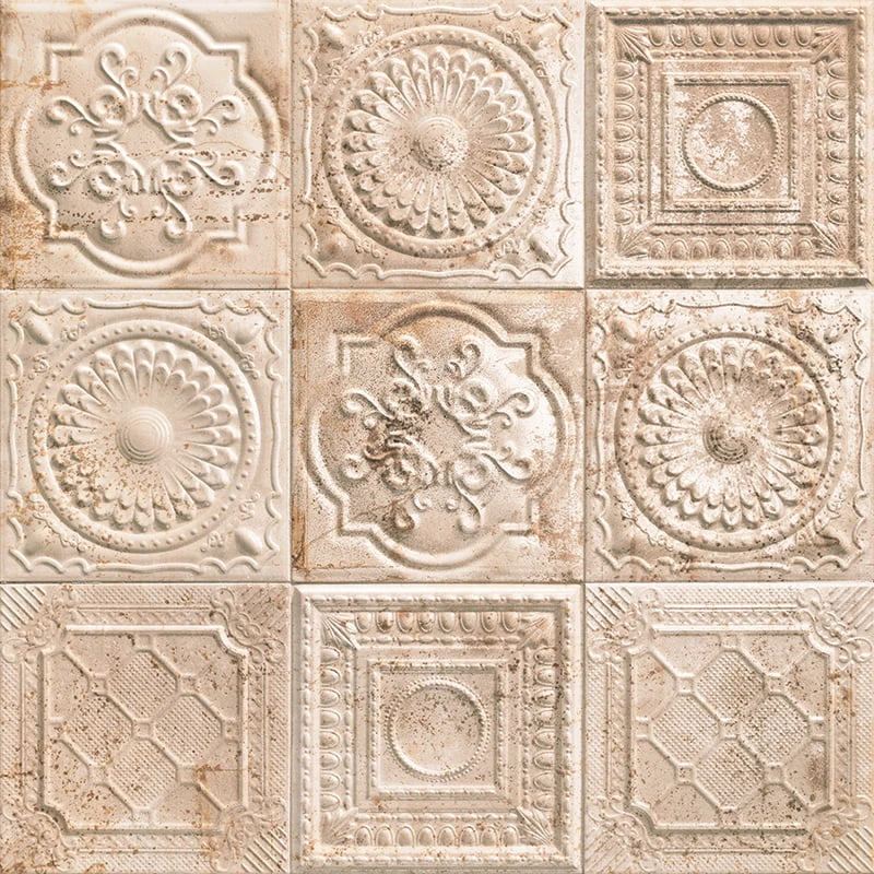 Настенная плитка Mainzu Tin-Tile Rusty Cream 20x20 см