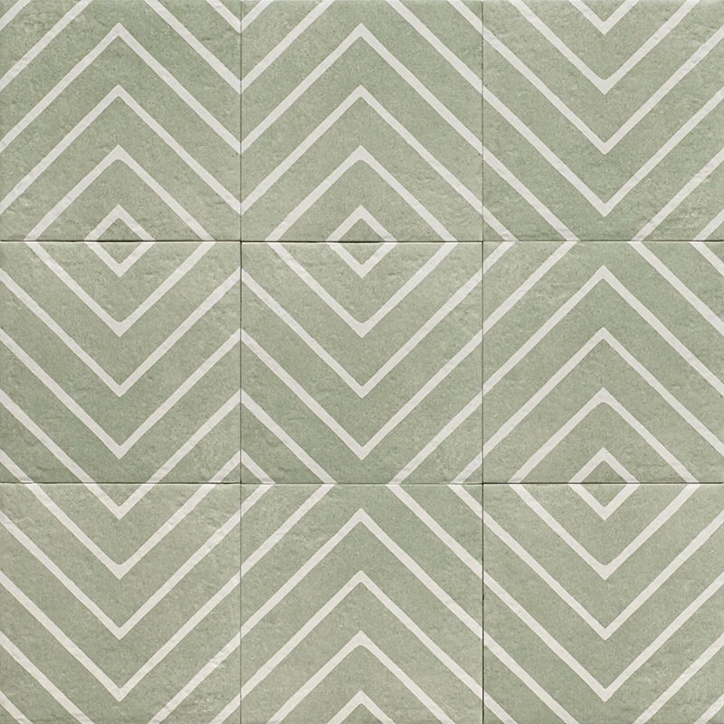Универсальная плитка (керамогранит) Mainzu Decor Green One 20x20 см
