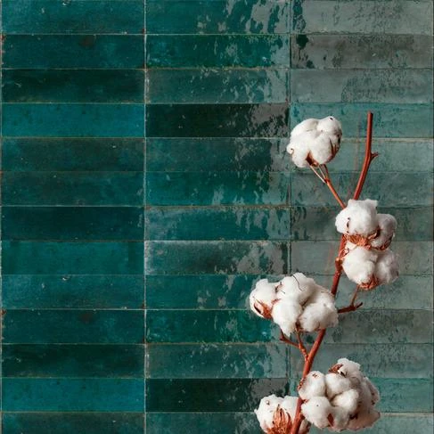 Универсальная плитка (керамогранит)  Marazzi LUME BLUE 6*24 см