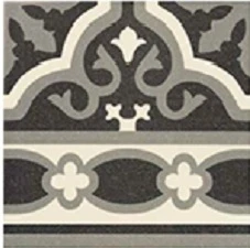 Ð£Ð½Ð¸Ð²ÐµÑ€ÑÐ°Ð»ÑŒÐ½Ð°Ñ Ð¿Ð»Ð¸Ñ‚ÐºÐ° (ÐºÐµÑ€Ð°Ð¼Ð¾Ð³Ñ€Ð°Ð½Ð¸Ñ‚) Mainzu Cenefa Florentine black 20x20 ÑÐ¼
