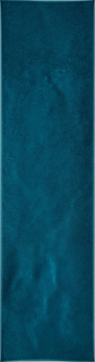 Настенная плитка Tubadzin Masovia turchese B gloss STR 29.8x7.8x1 см