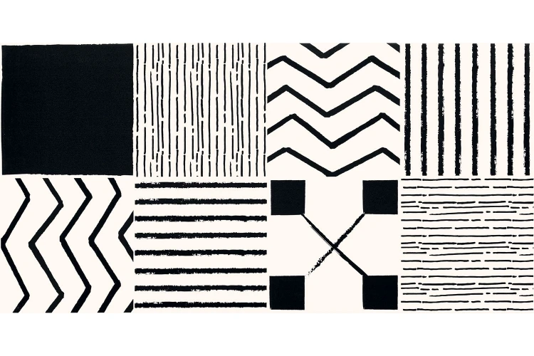 Настенный декор Domino Tibi geo 1 30,8x60,8 см