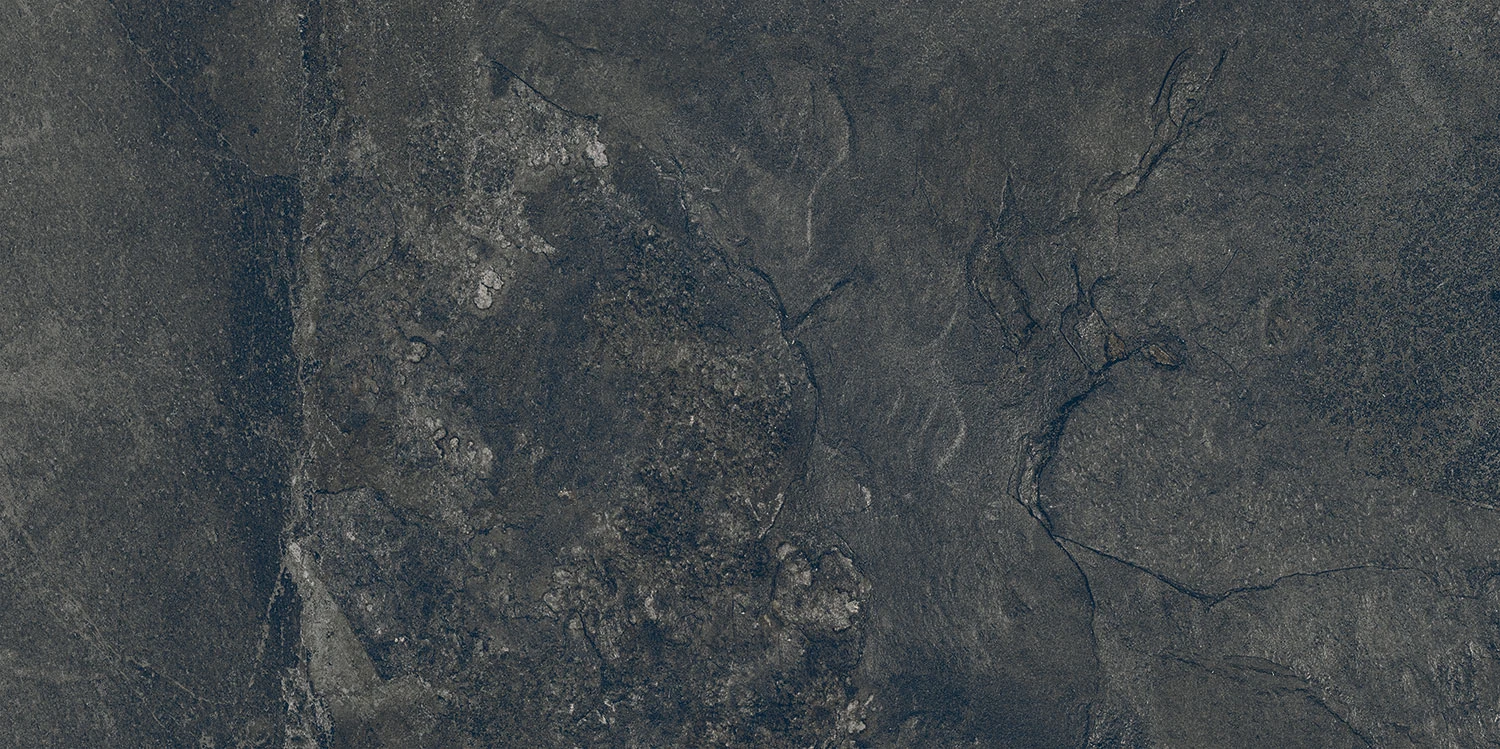 Универсальная плитка (керамогранит) Tubadzin Grand Cave graphite STR 119.8 x 59.8 см