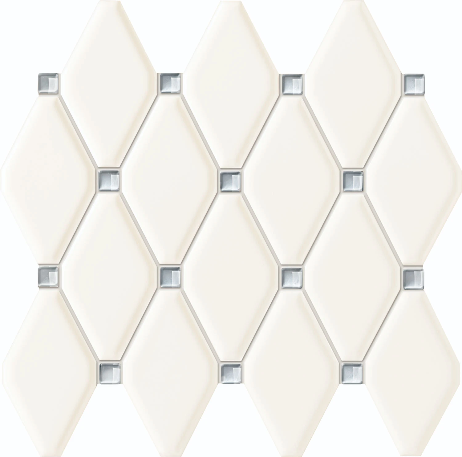 Настенная мозаика Tubadzin Abisso white 29.8x27 см