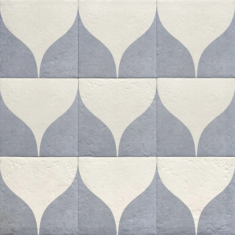 Универсальная плитка (керамогранит) Mainzu Decor Blue Two 20x20 см