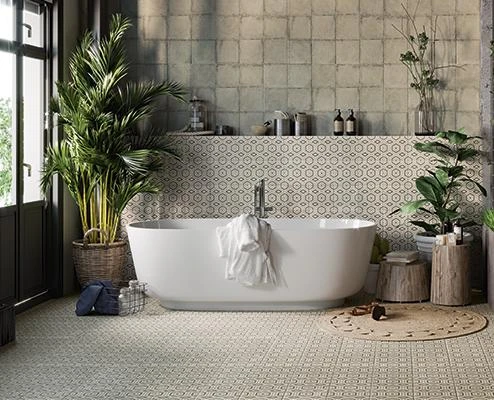 Универсальная плитка (керамогранит) Mainzu Norland White 20x20 см