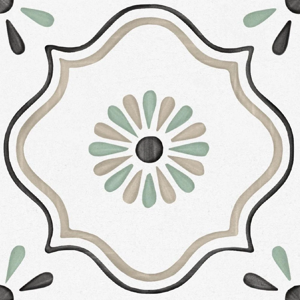 Ð£Ð½Ð¸Ð²ÐµÑ€ÑÐ°Ð»ÑŒÐ½Ð°Ñ Ð¿Ð»Ð¸Ñ‚Ð° (ÐºÐµÑ€Ð°Ð¼Ð¾Ð³Ñ€Ð°Ð½Ð¸Ñ‚) Ennface Ponza Flower Matt  20x20 ÑÐ¼