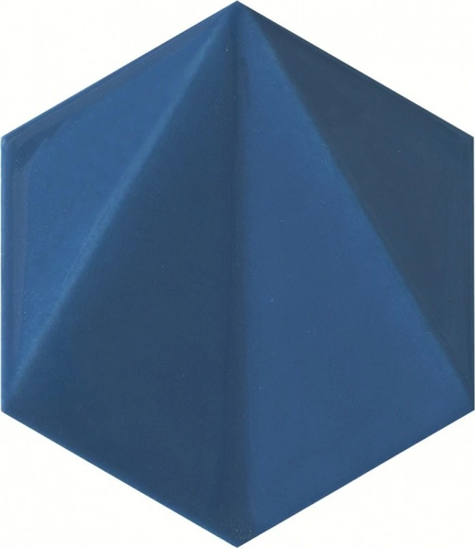 Настенный декор Tubadzin Tubadzin Free Space hex navy STR 11x12.5 см
