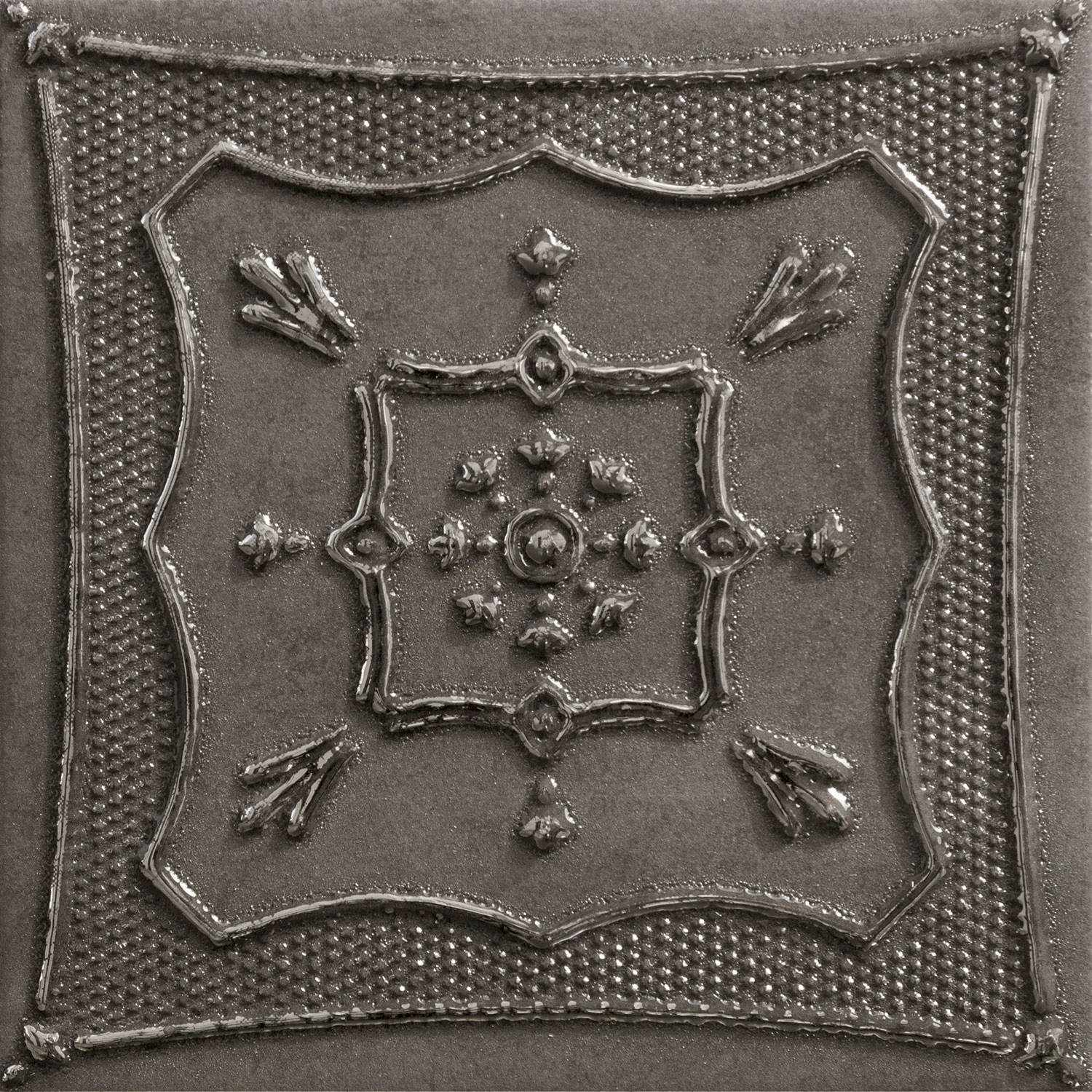 Настенный декор Tubadzin Tinta platinum mix 14,8x14,8 см