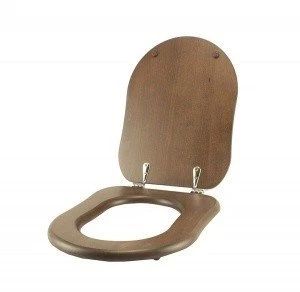 Сидение для унитаза деревянное с крышкой Galassia Ethos 8414 
