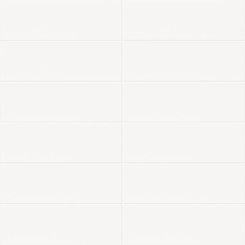 Настенная плитка Liso Blanco mate 10x30 см