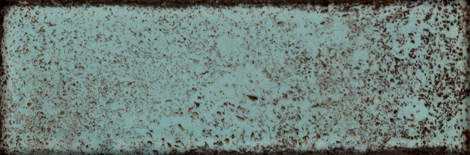 Настенная плитка Tubadzin Curio green mix C STR 23,7x7,8 см