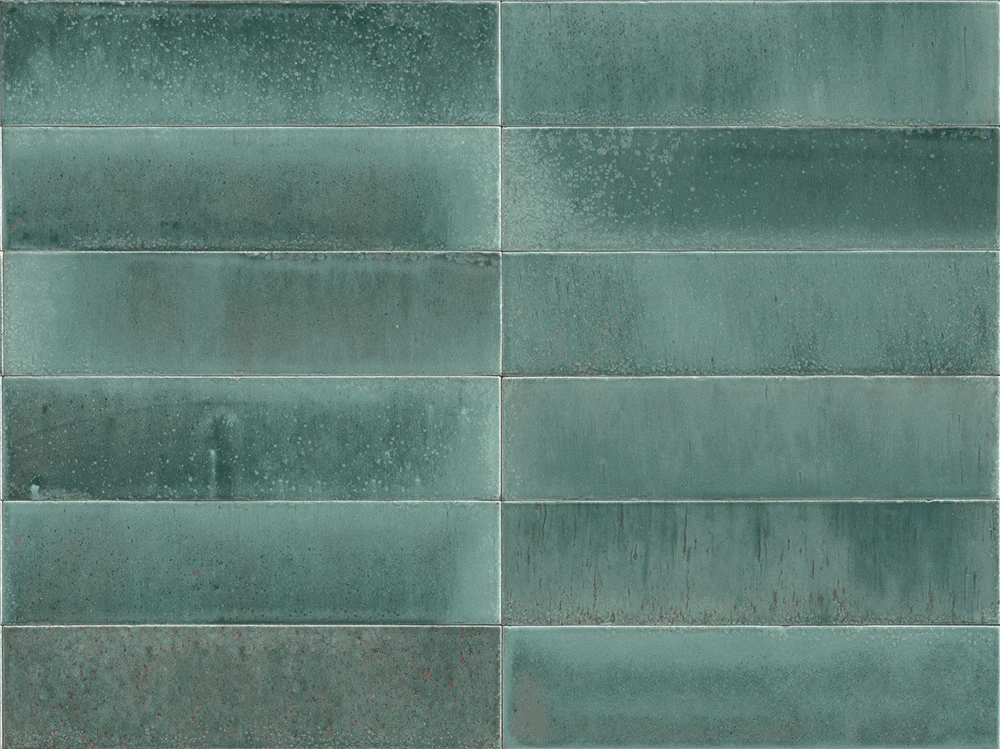 Универсальная плитка (керамогранит) Marazzi Lume Turquoise LX 6x24 см