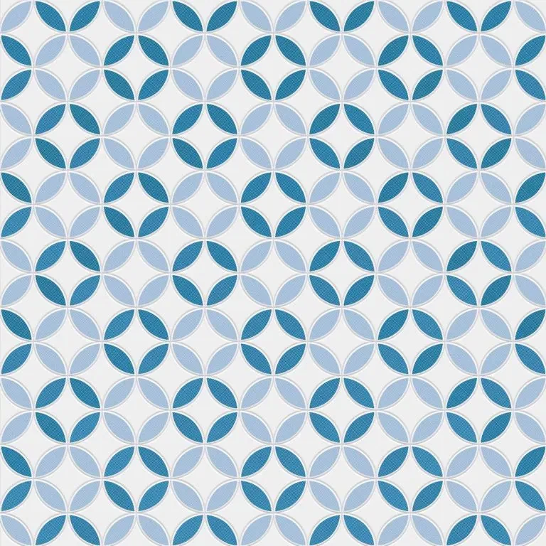 Универсальная плитка (керамогранит) Realonda Orly Blue 44x44 см