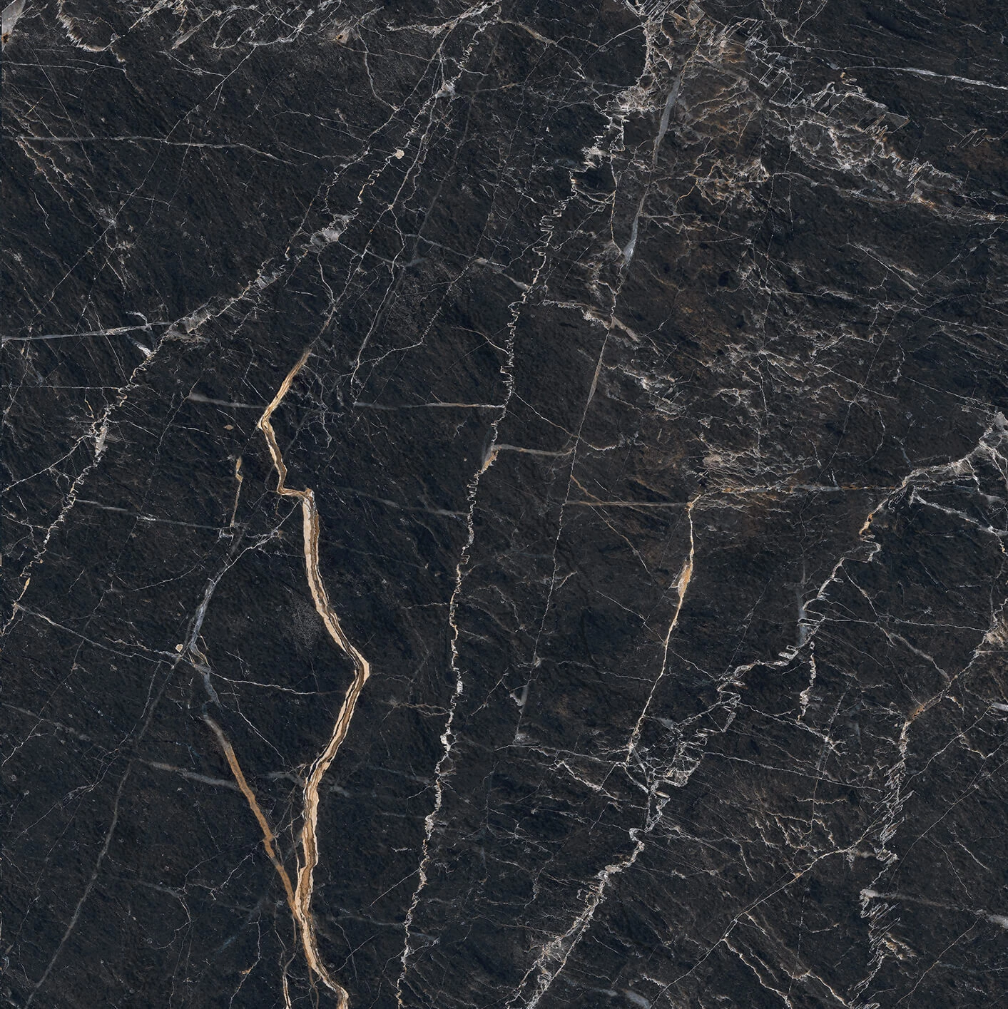 Напольная плитка (керамогранит) Arte Veneto black STR 59.8x59.8 см