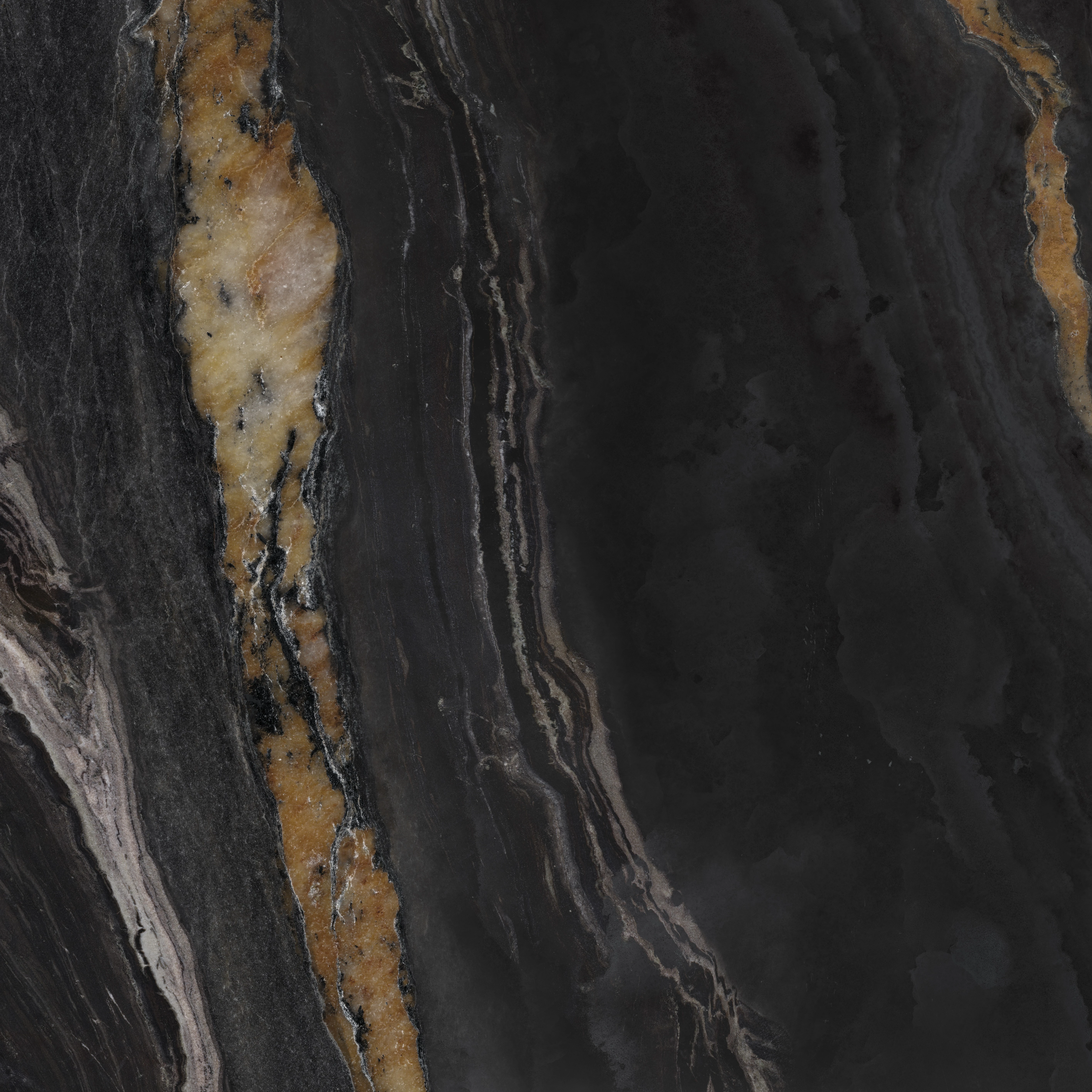 Универсальная плитка (керамогранит) Apavisa Noir Velvet Natural Mix 119.3x119.3 см