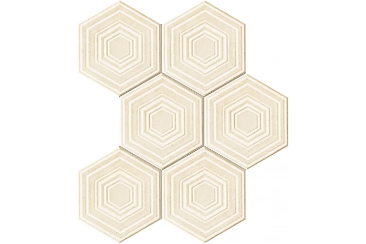 Настенная мозаика Solei ecru 221x298 mm