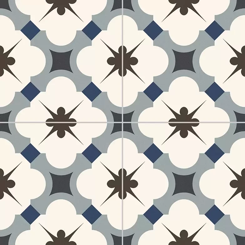 Напольная плитка Gayafores Grace blue 33,15x33,15 см