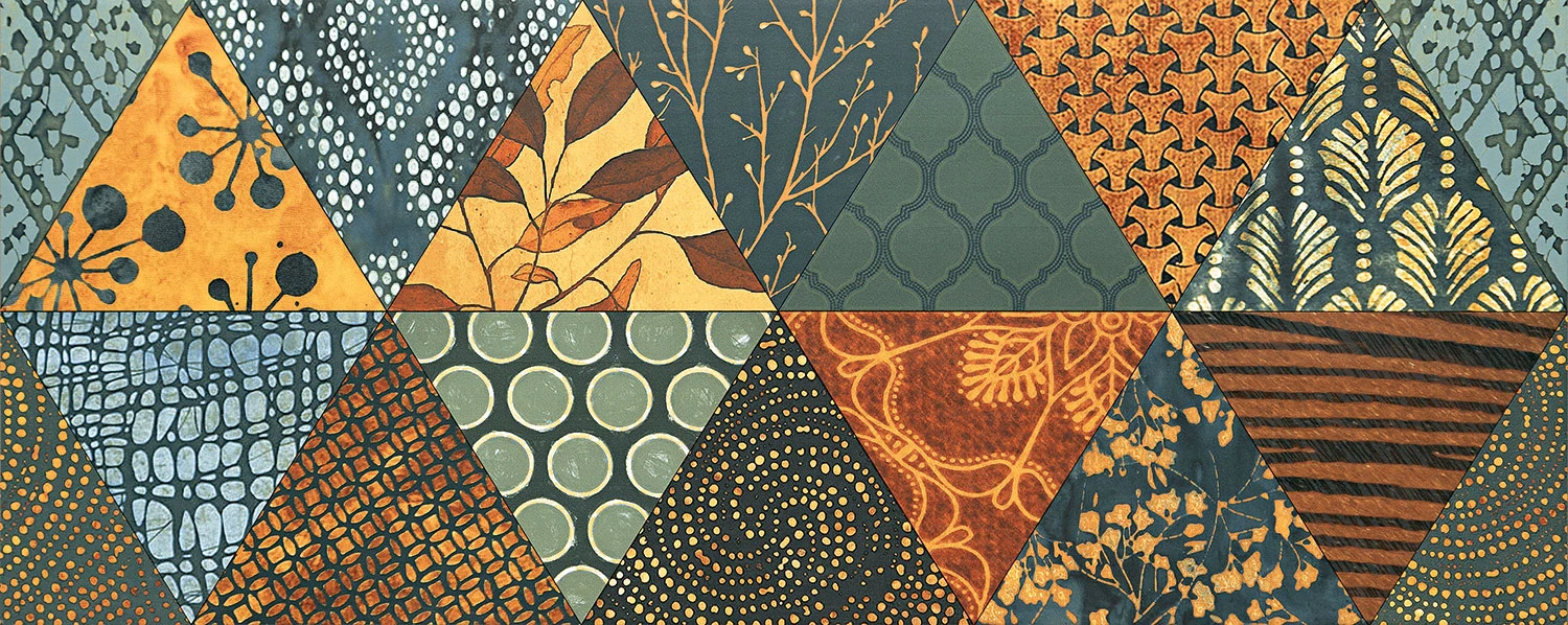 Настенный декор Tubadzin Goldgreen A 29,8x74,8 см