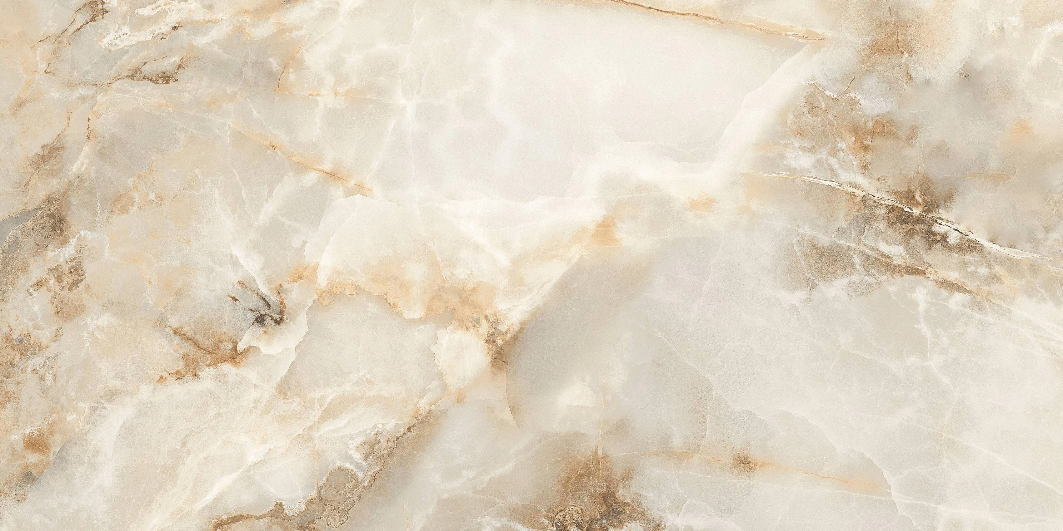 Универсальная плитка (керамогранит) Eternal Onyx Fantasy glossy 120x60 см