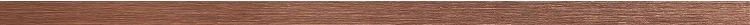 Настенный бордюр Steel copper 598 x 20 mm