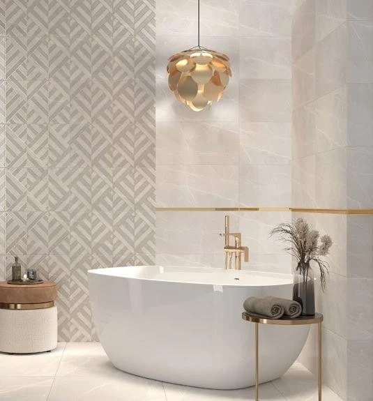 Настенная плитка Domino Bastille white 60.8x30.8 см