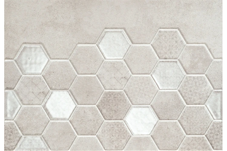 Настенный декор Domino Magnetia hexa B 36x25 см