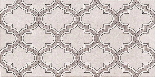 Настенный декор Arte Braid grey 44.8x22.3 см