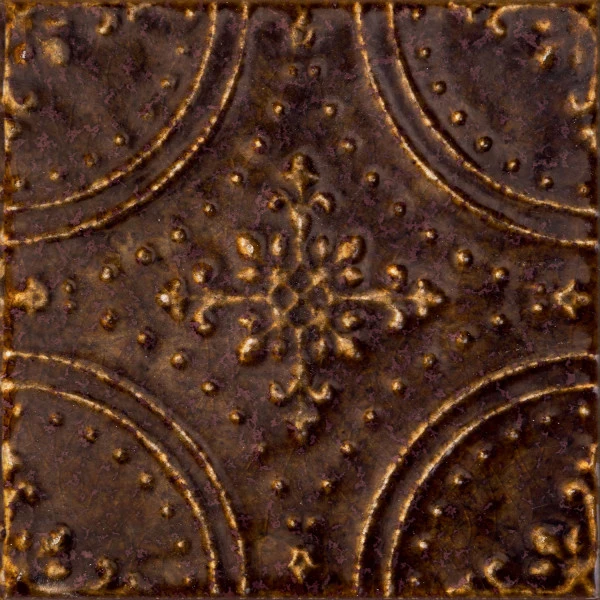 Настенный декор Tubadzin Tinta brown mix 14,8x14,8 см