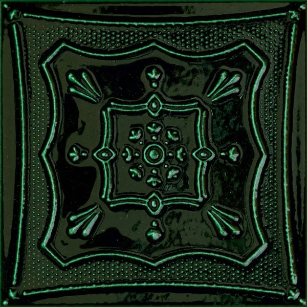 Настенный декор Tubadzin Tinta green mix 14,8x14,8 см