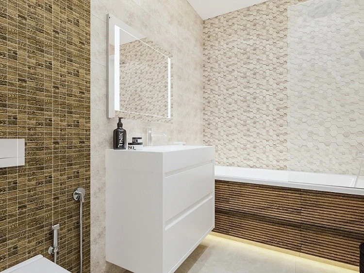 Настенная плитка Rubra hex STR 298 x 598 mm