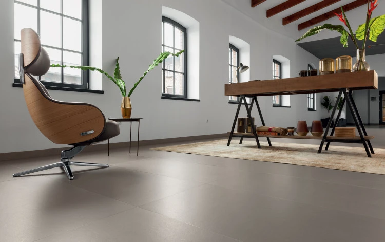 Универсальная плитка (керамогранит) Tubadzin Industrio grey 119.8x59.8 см