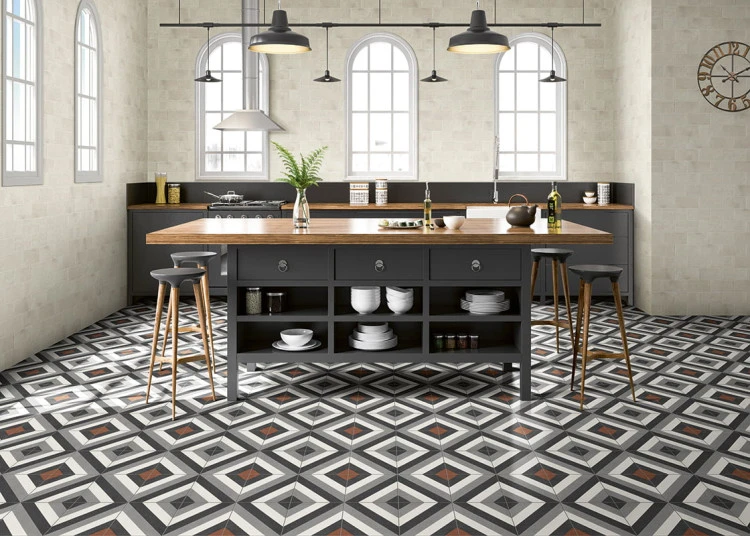 Универсальная плитка (керамогранит) Mainzu Dublin Black 20x20 см