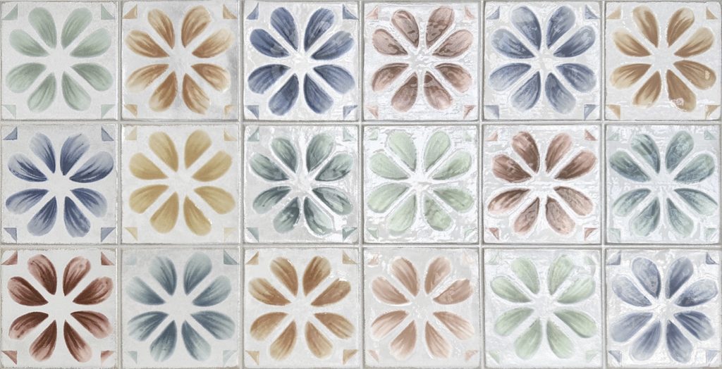Настенная плитка (из керамогранта) Gayafores Deco Iris Mix 32x62.5 см