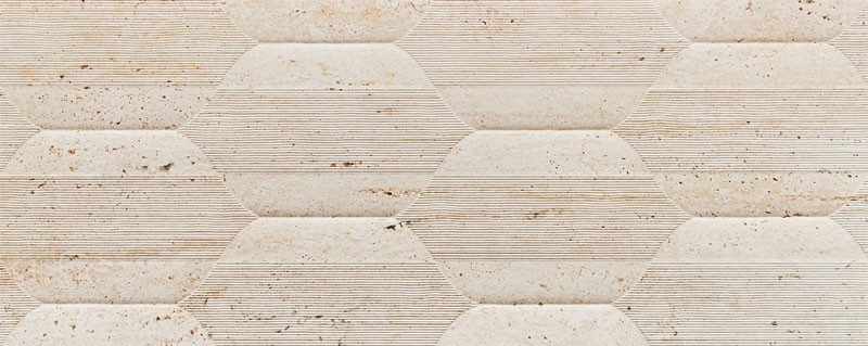 Настенная плитка Tubadzin Tissue ivory STR 74.8x29.8 см