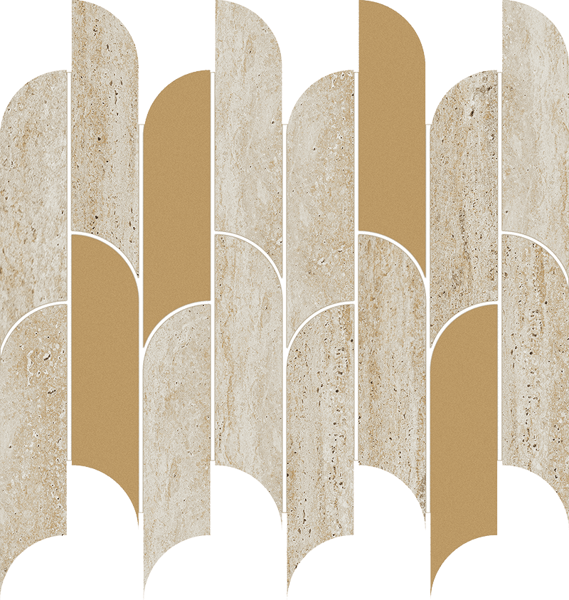 Настенная мозаика Tubadzin Tissue beige 29.8x27.2 см