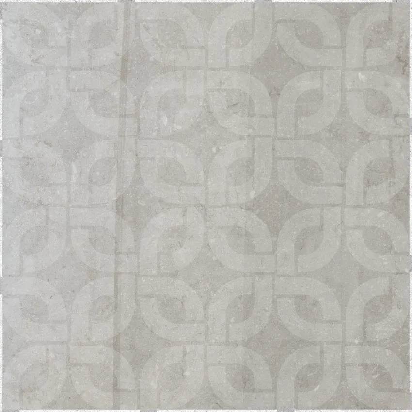 Универсальная плитка (керамогранит) Aparici Azur Grey Stamp Nat 59.2x59.2 см