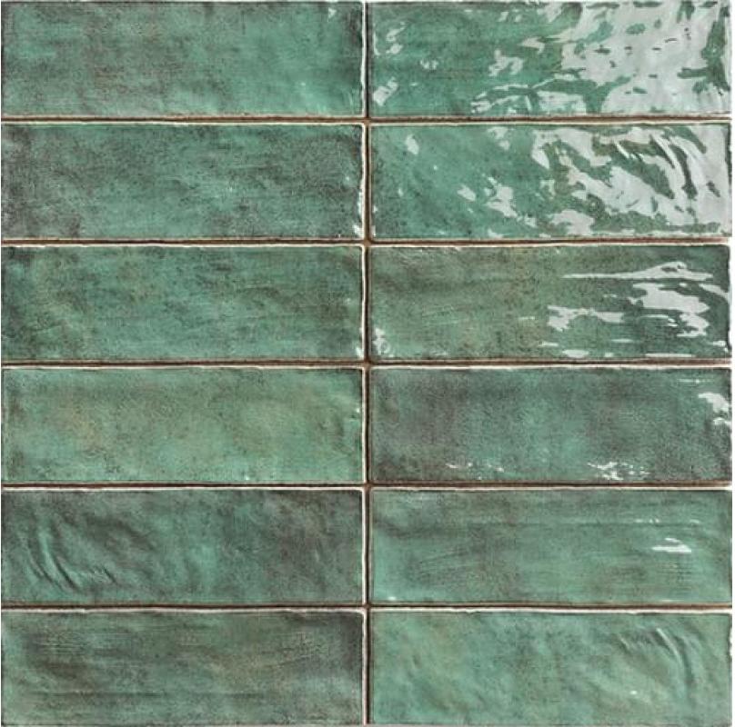 Настенная плитка Mainzu Positano Smeraldo 6.5x20 см