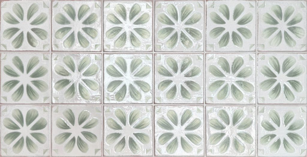 Настенная плитка (из керамогранта) Gayafores Deco Iris Salvia 32x62.5 см