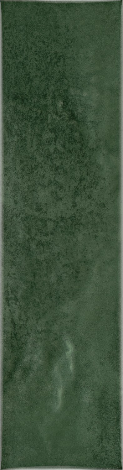 Настенная плитка Tubadzin Masovia verde A gloss STR 29.8x7.8x1 см