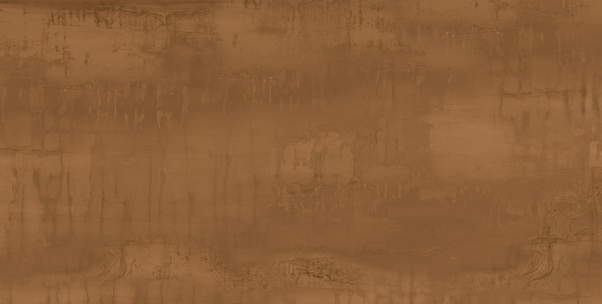 Универсальная плитка (керамогранит) Ennface Oxido Copper Carving 120x60 см