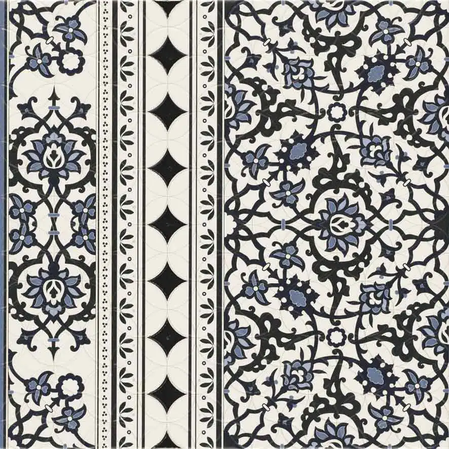 Универсальная плитка (керамогранит) Realonda Orly Deco Cenefa 44x44 см