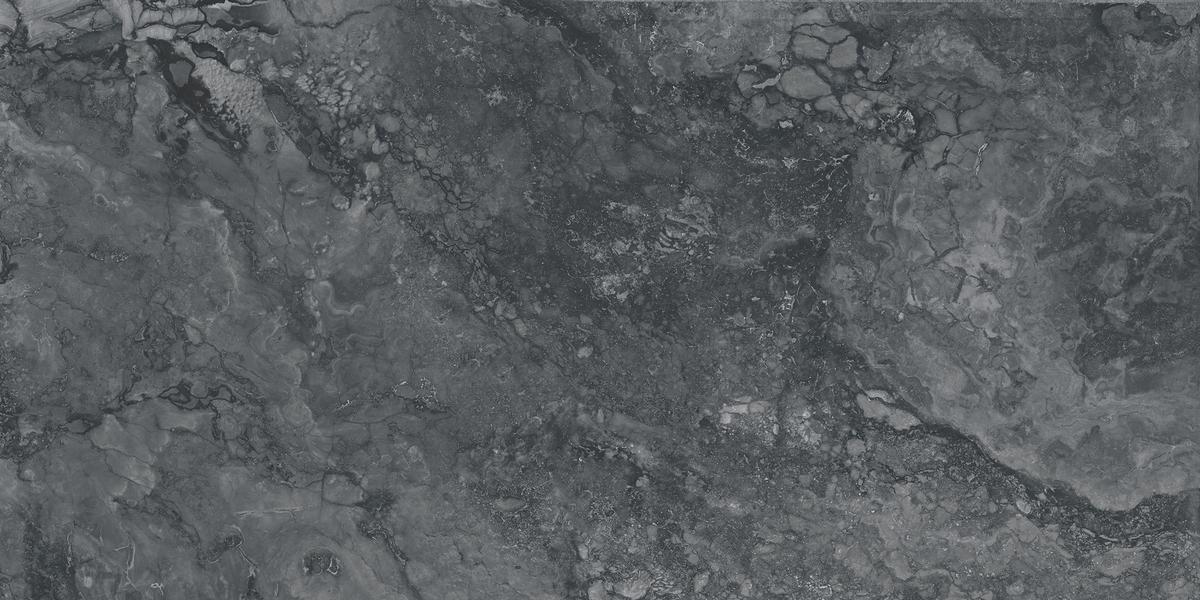 Универсальная плитка (керамогранит) Farro Ribeira Stone Nero Lappato+Carving 120x60 см