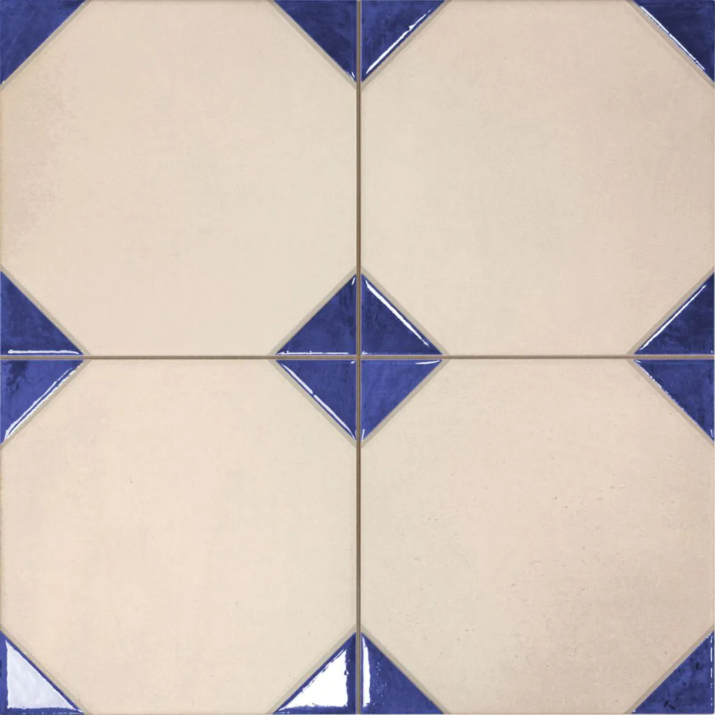 Универсальная плитка (керамогранит) Realonda Dover Sand Cobalt 33x33 см