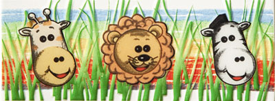 Настенный бордюр Tubadzin Safari 1 20x7.4 см