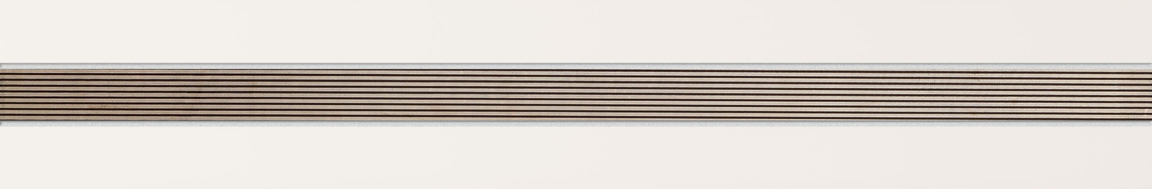 Настенный бордюр Massenet Blanc 598x73 / 11mm