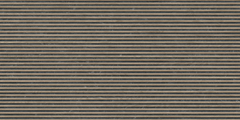 Настенная плитка Argenta Bari Slate Black 120x60 см